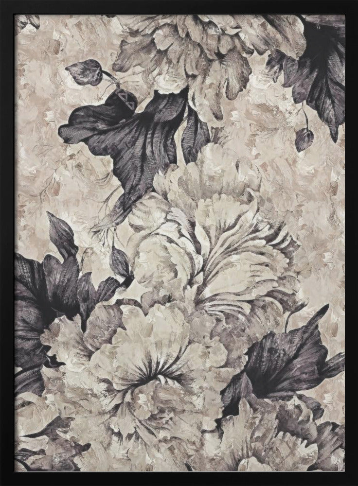 Poster 50x70 Flower01xcl - Stretched Canvas, Poster or Fine Art Print I Heart Wall Art