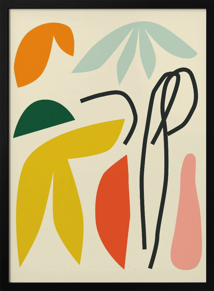 Composition - Stretched Canvas, Poster or Fine Art Print I Heart Wall Art