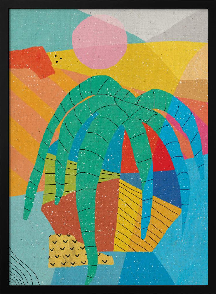 By the Beach - Stretched Canvas, Poster or Fine Art Print I Heart Wall Art