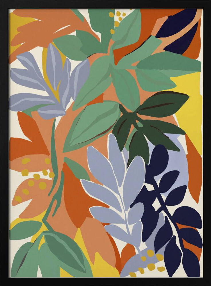 Botanical Impressions No 4 - Stretched Canvas, Poster or Fine Art Print I Heart Wall Art