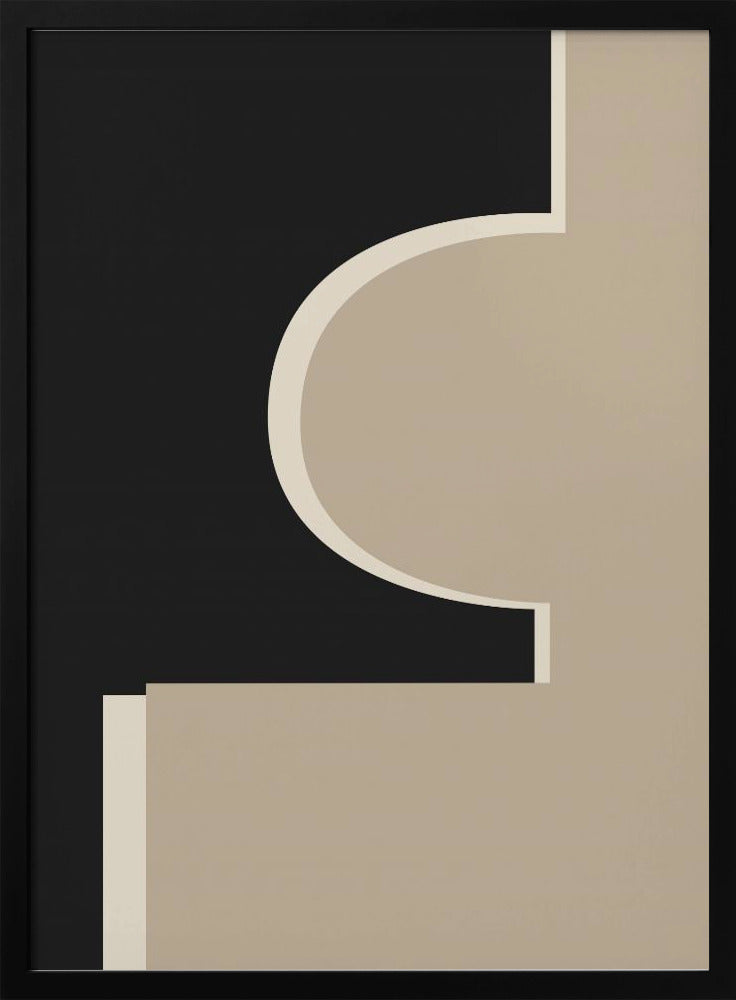 Abstract Graphic Shapes - Stretched Canvas, Poster or Fine Art Print I Heart Wall Art