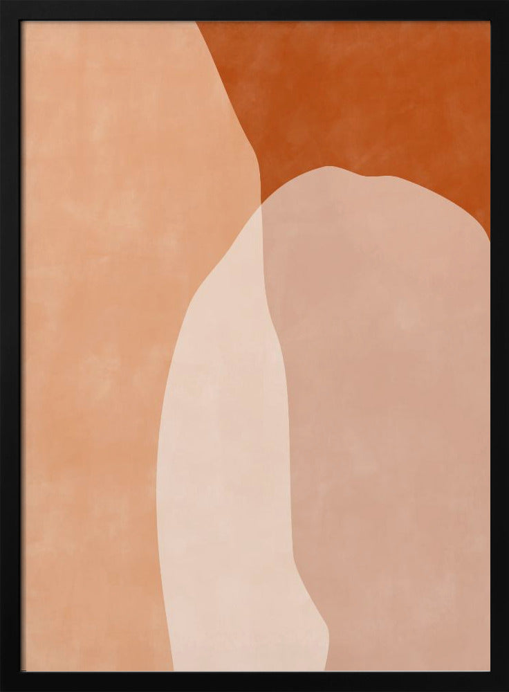 Earthy Layers - Stretched Canvas, Poster or Fine Art Print I Heart Wall Art