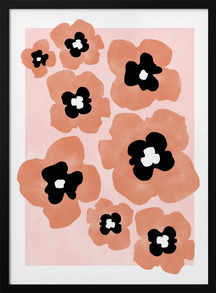 Blossom Harmony - Stretched Canvas, Poster or Fine Art Print I Heart Wall Art