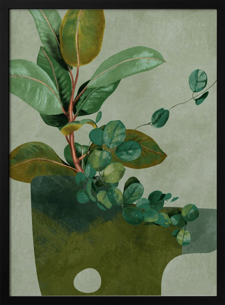 Leaves More 12 - Stretched Canvas, Poster or Fine Art Print I Heart Wall Art