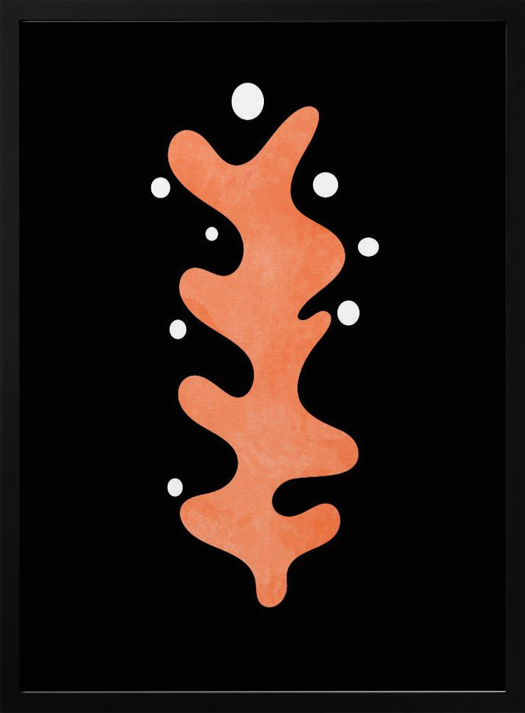 Aquarell Miro Shapes4 Kopie - Stretched Canvas, Poster or Fine Art Print I Heart Wall Art