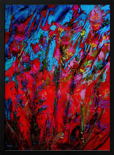 Botanic Radiance - Stretched Canvas, Poster or Fine Art Print I Heart Wall Art