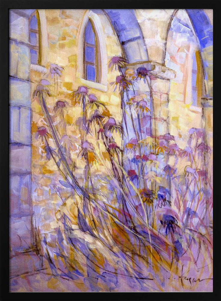 Sunlit Blossoms - Stretched Canvas, Poster or Fine Art Print I Heart Wall Art