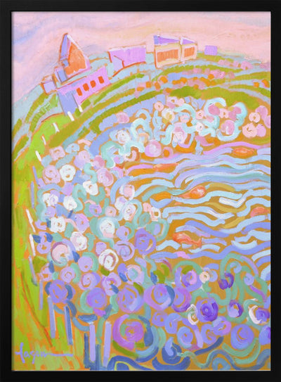 Df1418gardenbyseai - Stretched Canvas, Poster or Fine Art Print I Heart Wall Art