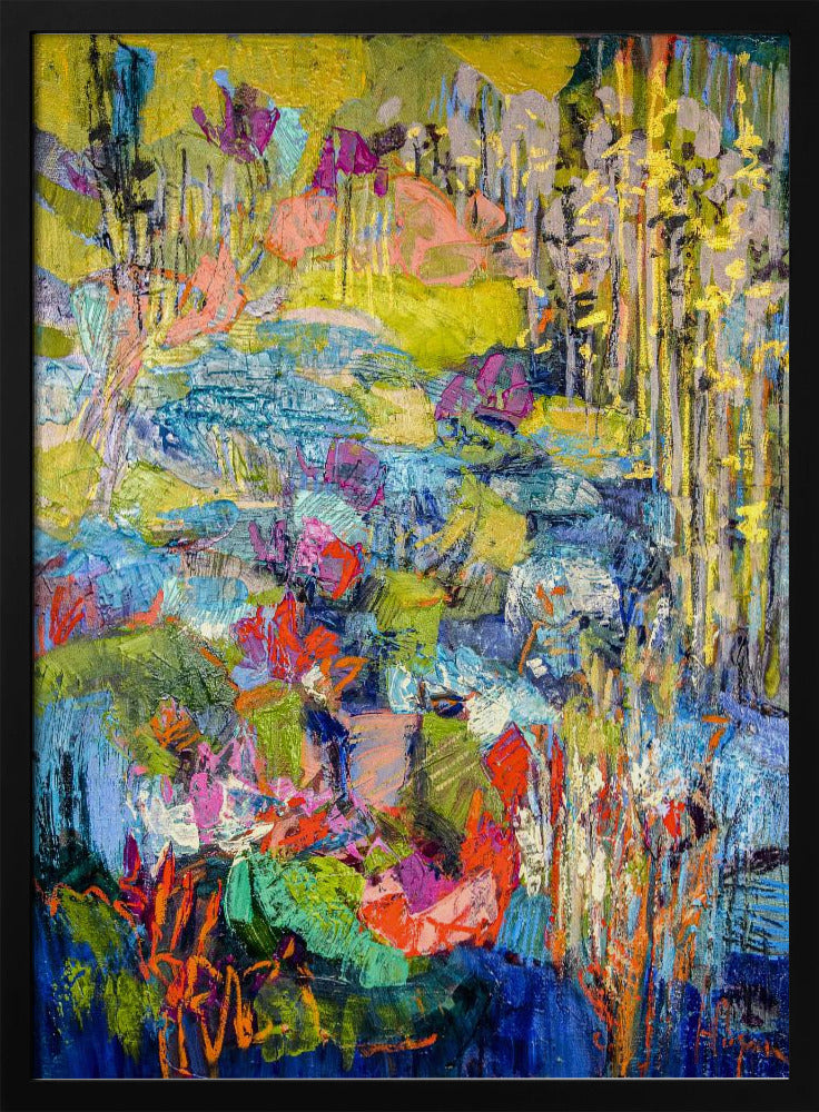 Vivid Nature Dance - Stretched Canvas, Poster or Fine Art Print I Heart Wall Art