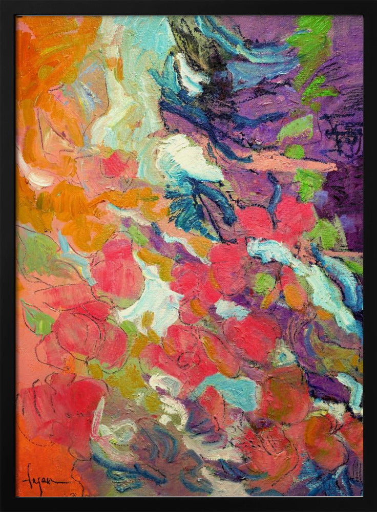 Graceful Descent - Stretched Canvas, Poster or Fine Art Print I Heart Wall Art