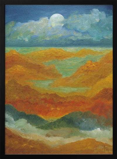 Night On Earth - Stretched Canvas, Poster or Fine Art Print I Heart Wall Art