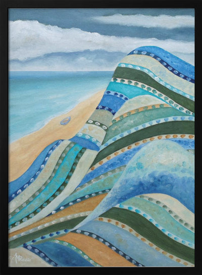 Nonforlorn Blue - Stretched Canvas, Poster or Fine Art Print I Heart Wall Art