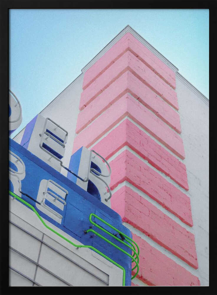 Boulder Theatre Marquee Sign - Stretched Canvas, Poster or Fine Art Print I Heart Wall Art