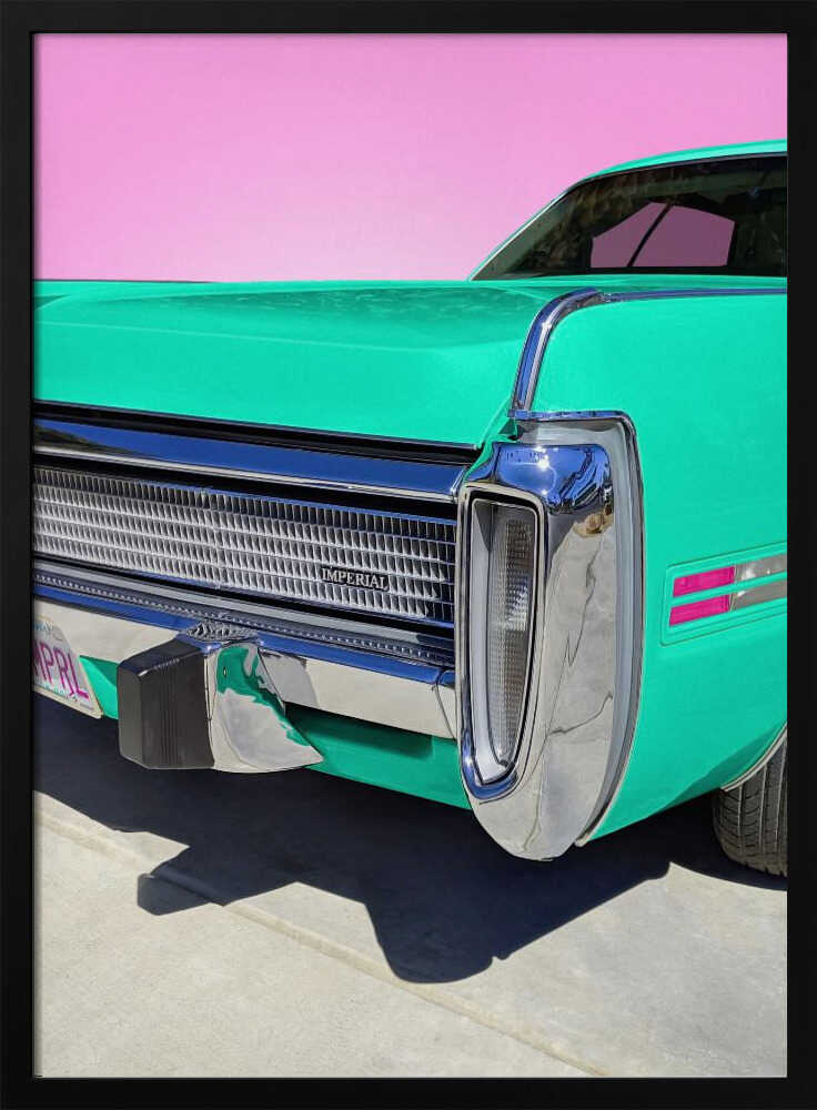 Mint Green 73 Imperial - Stretched Canvas, Poster or Fine Art Print I Heart Wall Art