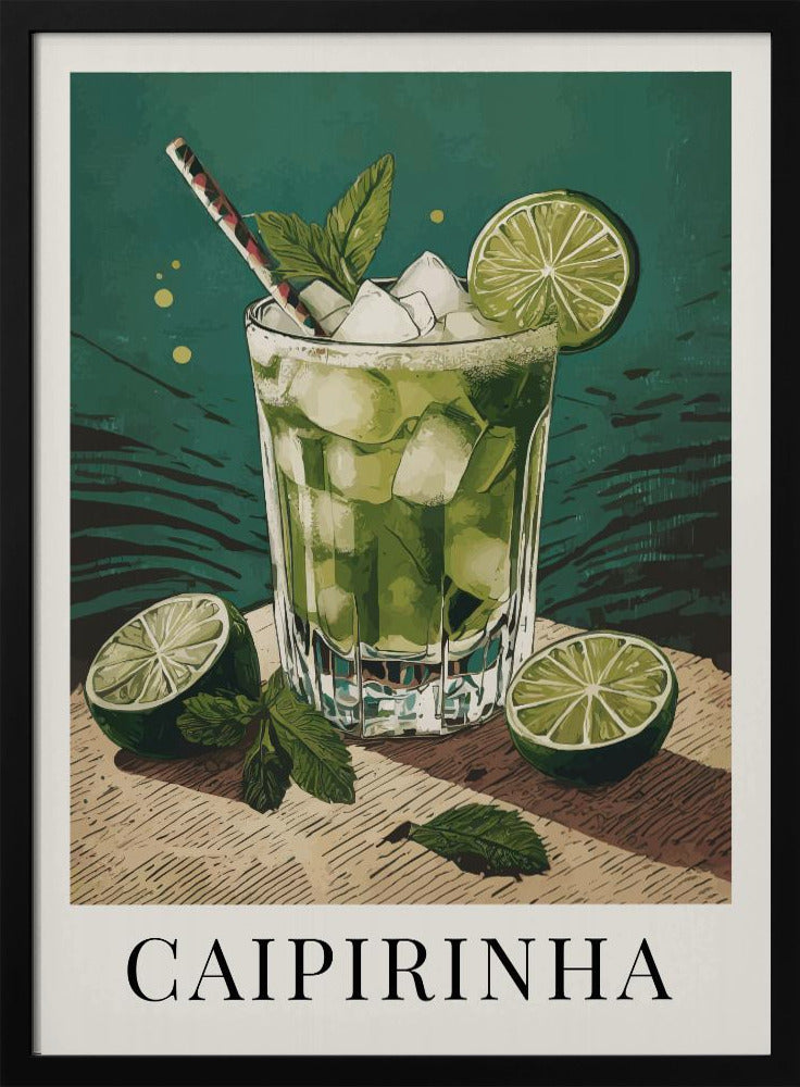 Caipirinha - Stretched Canvas, Poster or Fine Art Print I Heart Wall Art