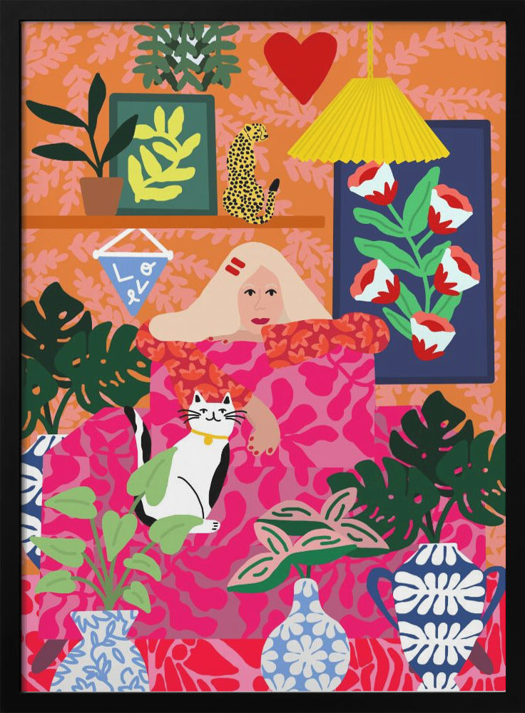 9933x14043 Din 66 - Stretched Canvas, Poster or Fine Art Print I Heart Wall Art