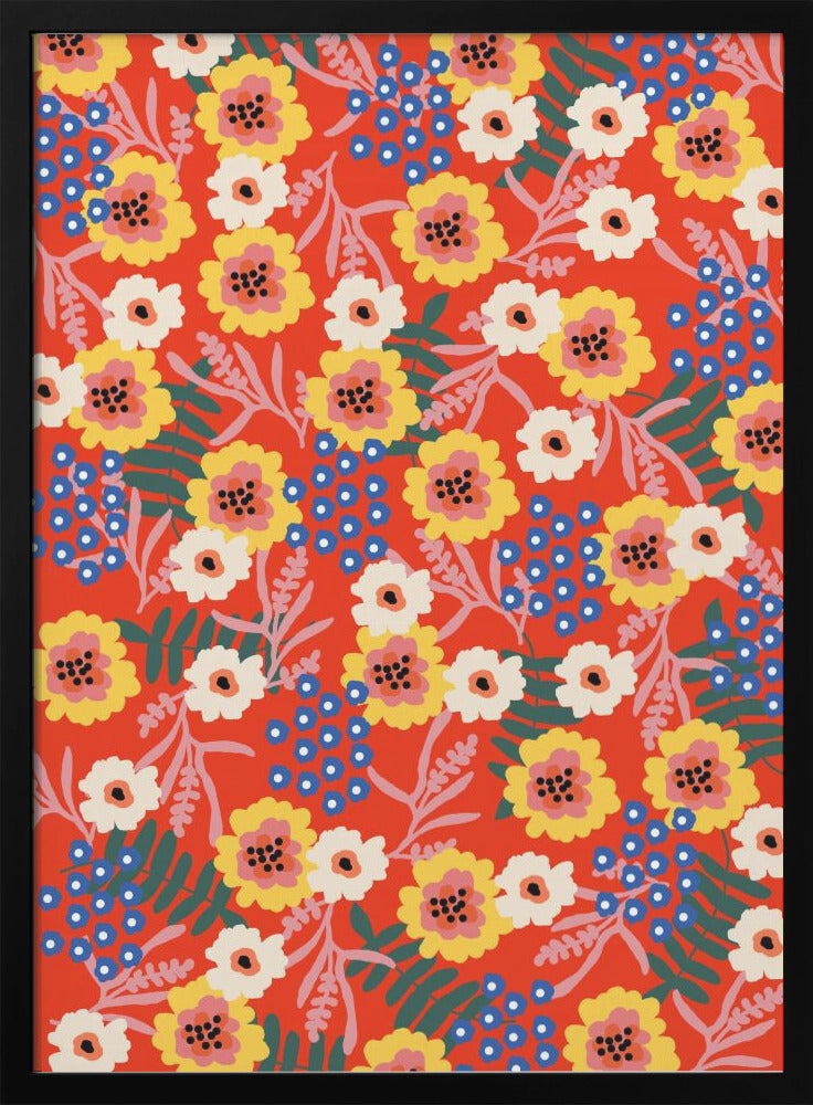 9933x14043 Din 5 - Stretched Canvas, Poster or Fine Art Print I Heart Wall Art