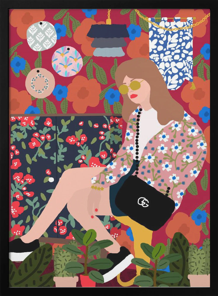 9933x14043 Din 7 - Stretched Canvas, Poster or Fine Art Print I Heart Wall Art