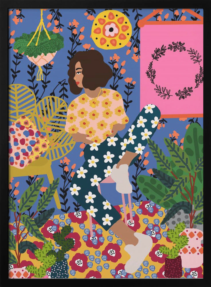 9933x14043 Din 6 - Stretched Canvas, Poster or Fine Art Print I Heart Wall Art