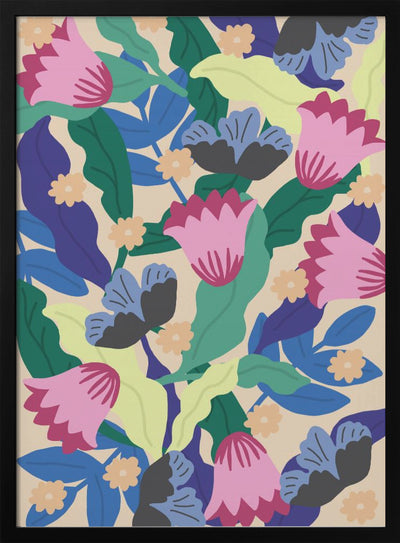 9933x14043 Din 36 - Stretched Canvas, Poster or Fine Art Print I Heart Wall Art