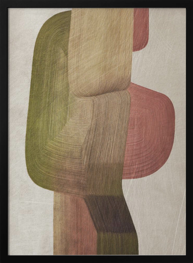 Metal Brushs nº3 - Stretched Canvas, Poster or Fine Art Print I Heart Wall Art