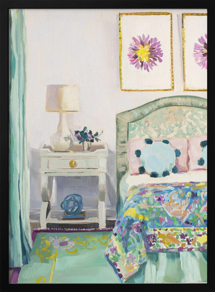 Mary Ellen S Bedroom - Stretched Canvas, Poster or Fine Art Print I Heart Wall Art