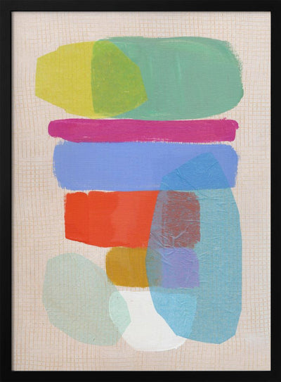 Mash Up 1 - Stretched Canvas, Poster or Fine Art Print I Heart Wall Art