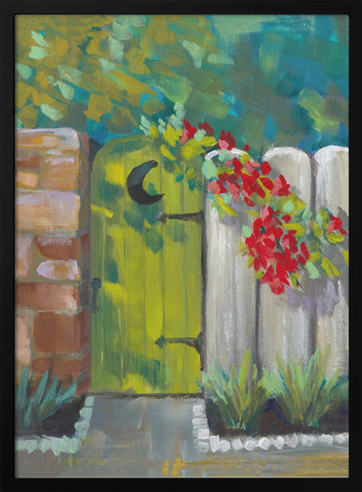 Moon Door - Stretched Canvas, Poster or Fine Art Print I Heart Wall Art