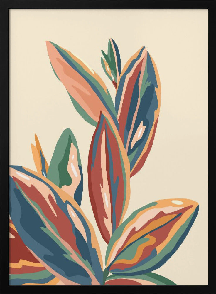 Mediterranean Botanical - Stretched Canvas, Poster or Fine Art Print I Heart Wall Art