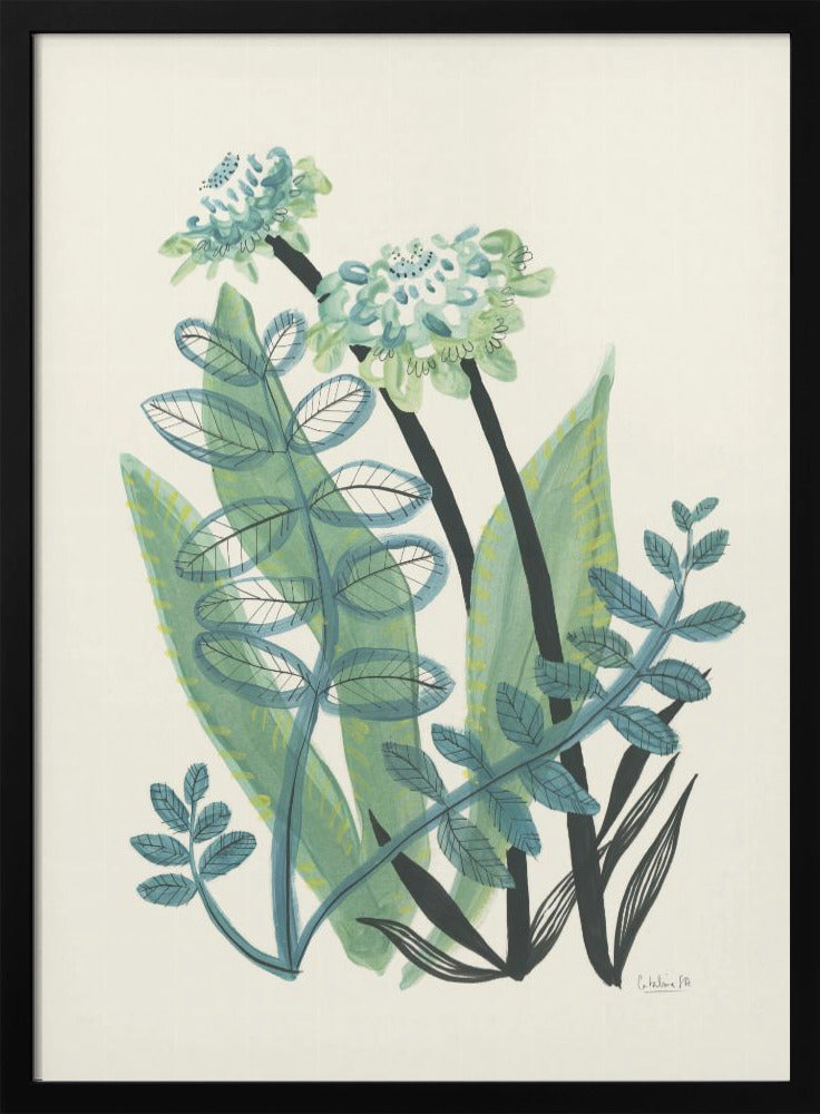 Foliage N.3 - Stretched Canvas, Poster or Fine Art Print I Heart Wall Art