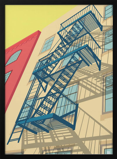 New York West Village - Stretched Canvas, Poster or Fine Art Print I Heart Wall Art