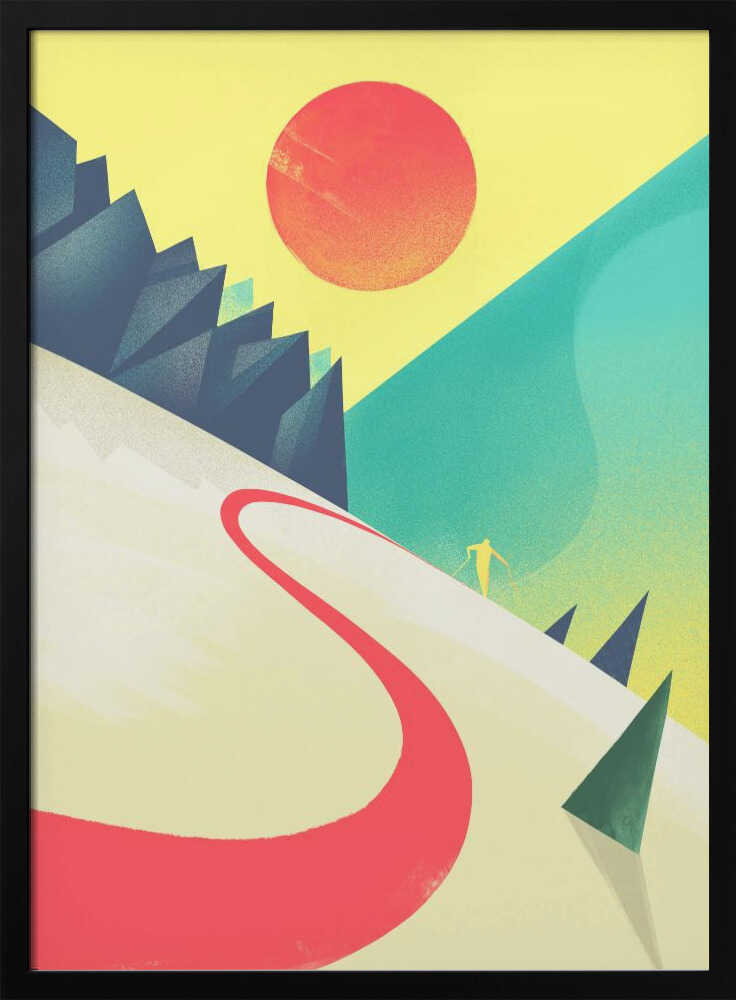 The Last Run - Stretched Canvas, Poster or Fine Art Print