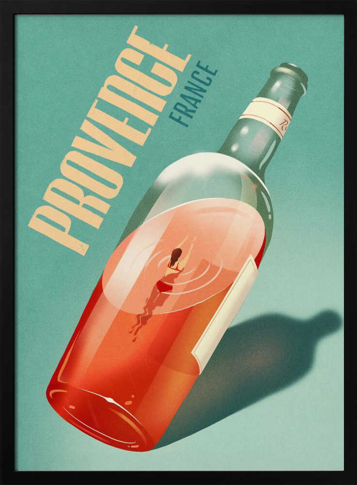 Provence - Stretched Canvas, Poster or Fine Art Print