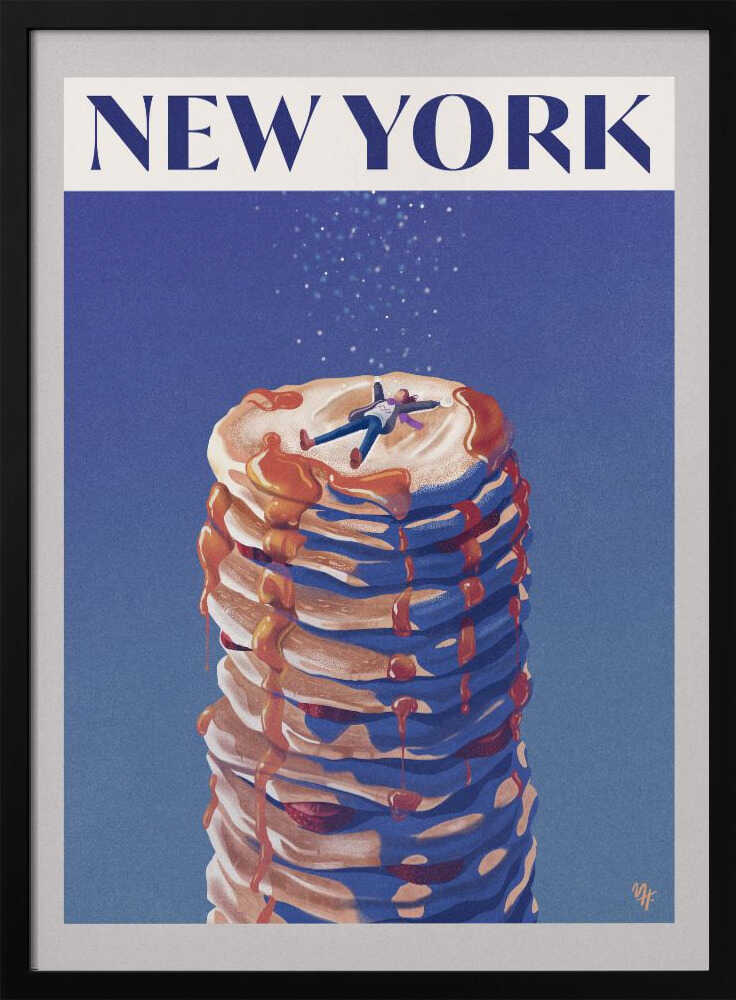 New York - Stretched Canvas, Poster or Fine Art Print