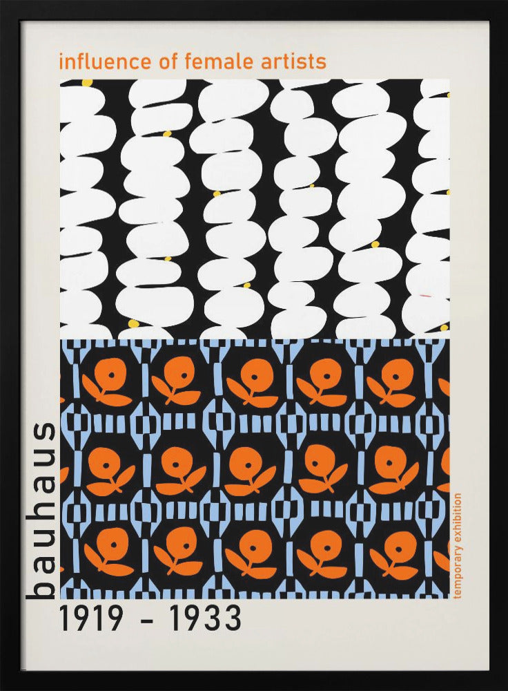 Bauhaus Female Artists - Stretched Canvas, Poster or Fine Art Print I Heart Wall Art