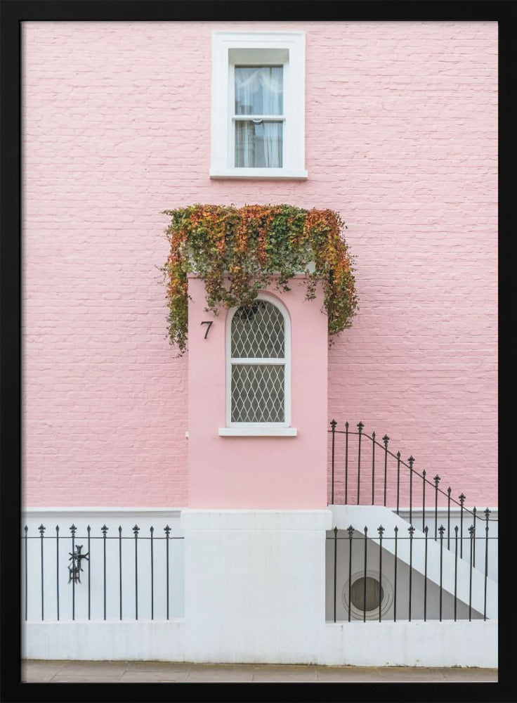 Notting Hill Charms - Stretched Canvas, Poster or Fine Art Print I Heart Wall Art