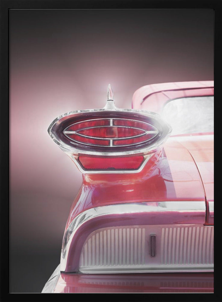 American classic car 98 1959 convertible - Stretched Canvas, Poster or Fine Art Print I Heart Wall Art