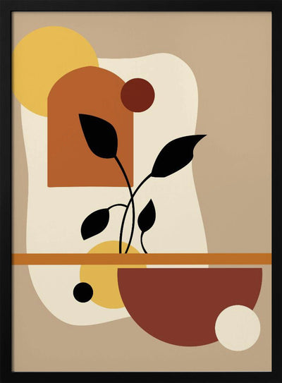 Geometric Modern Art - Stretched Canvas, Poster or Fine Art Print I Heart Wall Art