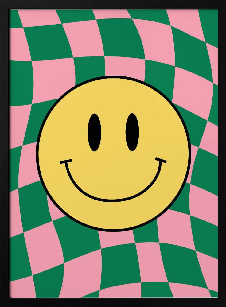 Checkered Bliss - Stretched Canvas, Poster or Fine Art Print I Heart Wall Art