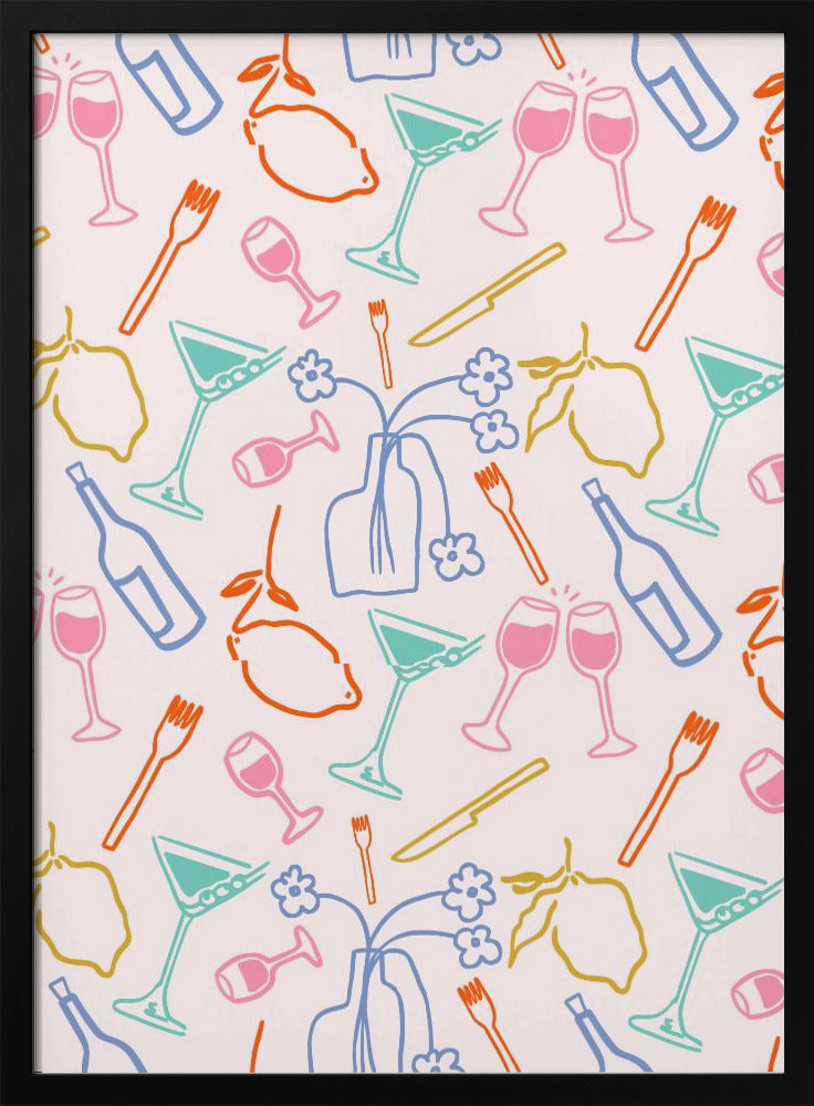 Tuscan Evening - Stretched Canvas, Poster or Fine Art Print I Heart Wall Art