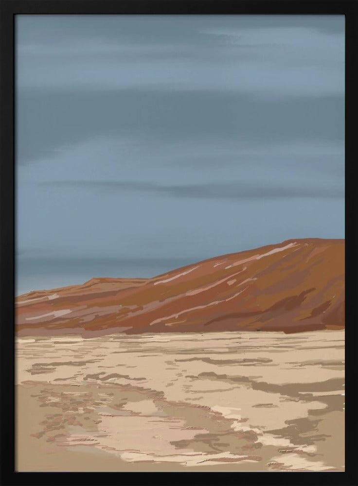 Namibian Dunes - Stretched Canvas, Poster or Fine Art Print I Heart Wall Art