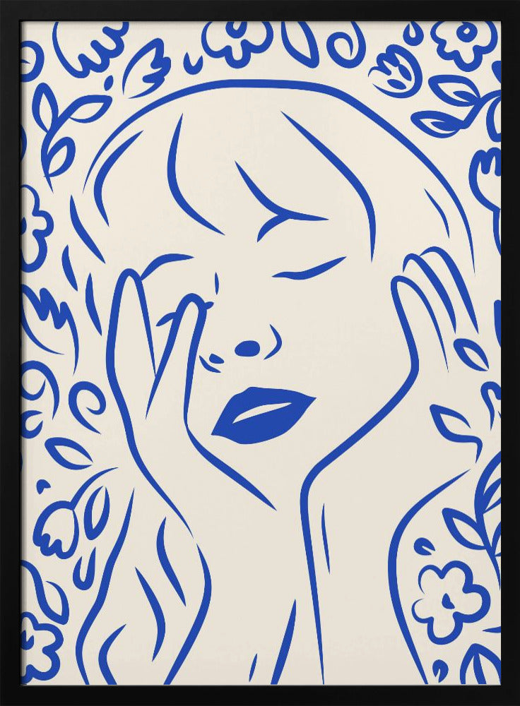 Gentle Flower Dream - Stretched Canvas, Poster or Fine Art Print I Heart Wall Art