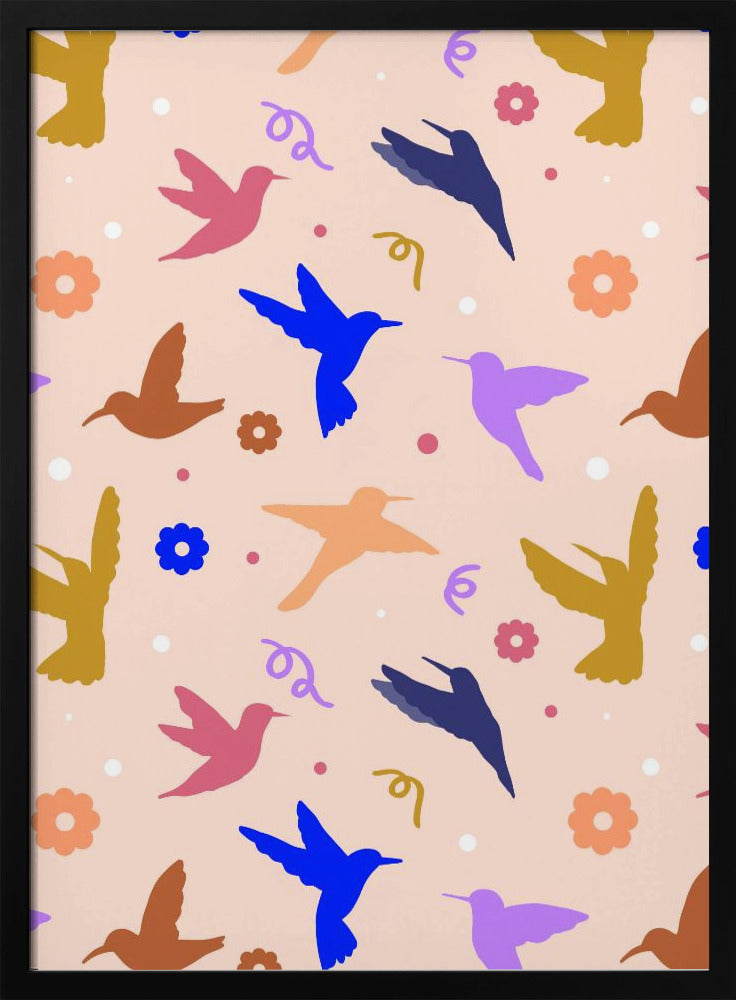 Birds in the Air - Stretched Canvas, Poster or Fine Art Print I Heart Wall Art