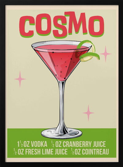 Cosmo - Stretched Canvas, Poster or Fine Art Print I Heart Wall Art