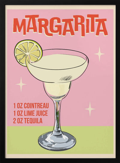 Margarita Cocktail - Stretched Canvas, Poster or Fine Art Print I Heart Wall Art
