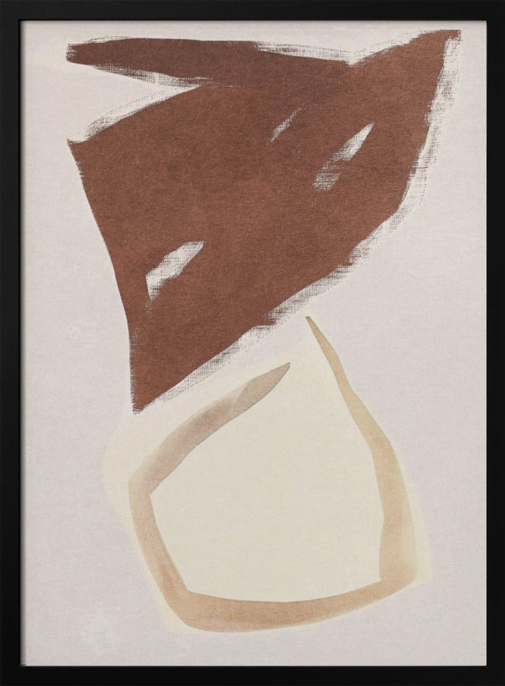 Geometric figure II - Stretched Canvas, Poster or Fine Art Print I Heart Wall Art