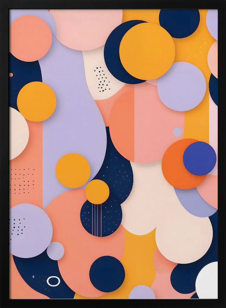 Color Sphere Fusion - Stretched Canvas, Poster or Fine Art Print I Heart Wall Art