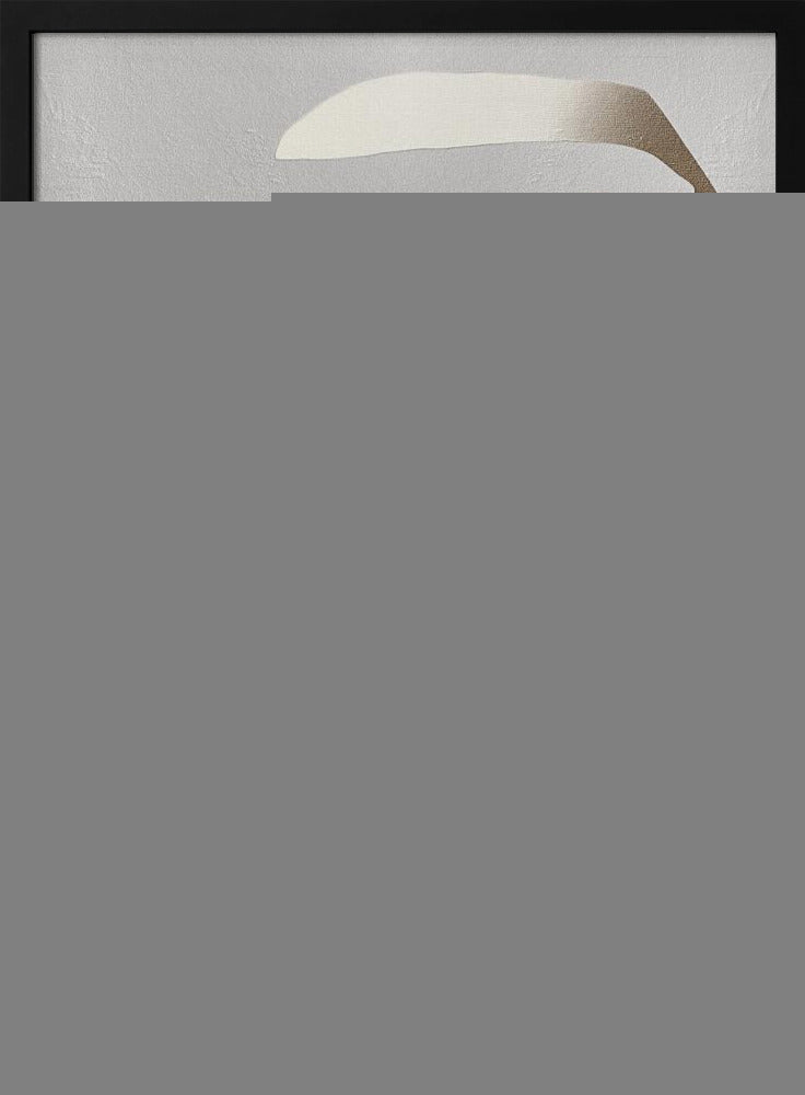 Organic Shapes and Neutral Tones - Stretched Canvas, Poster or Fine Art Print I Heart Wall Art