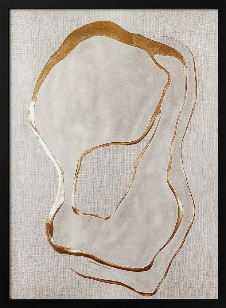 Golden Whispers - Stretched Canvas, Poster or Fine Art Print I Heart Wall Art