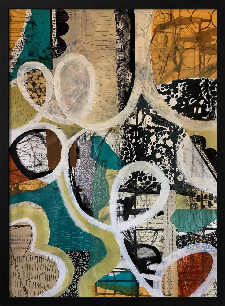 Long And Winding Road - Stretched Canvas, Poster or Fine Art Print I Heart Wall Art